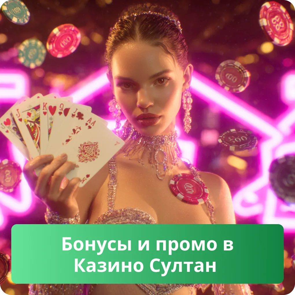 Бонусы и промо в Казино Султан